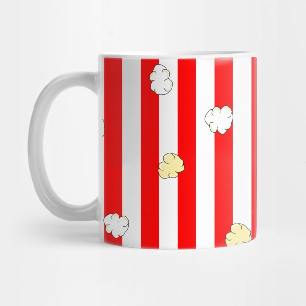 POPCORN Red Stripes by SartorisArt1